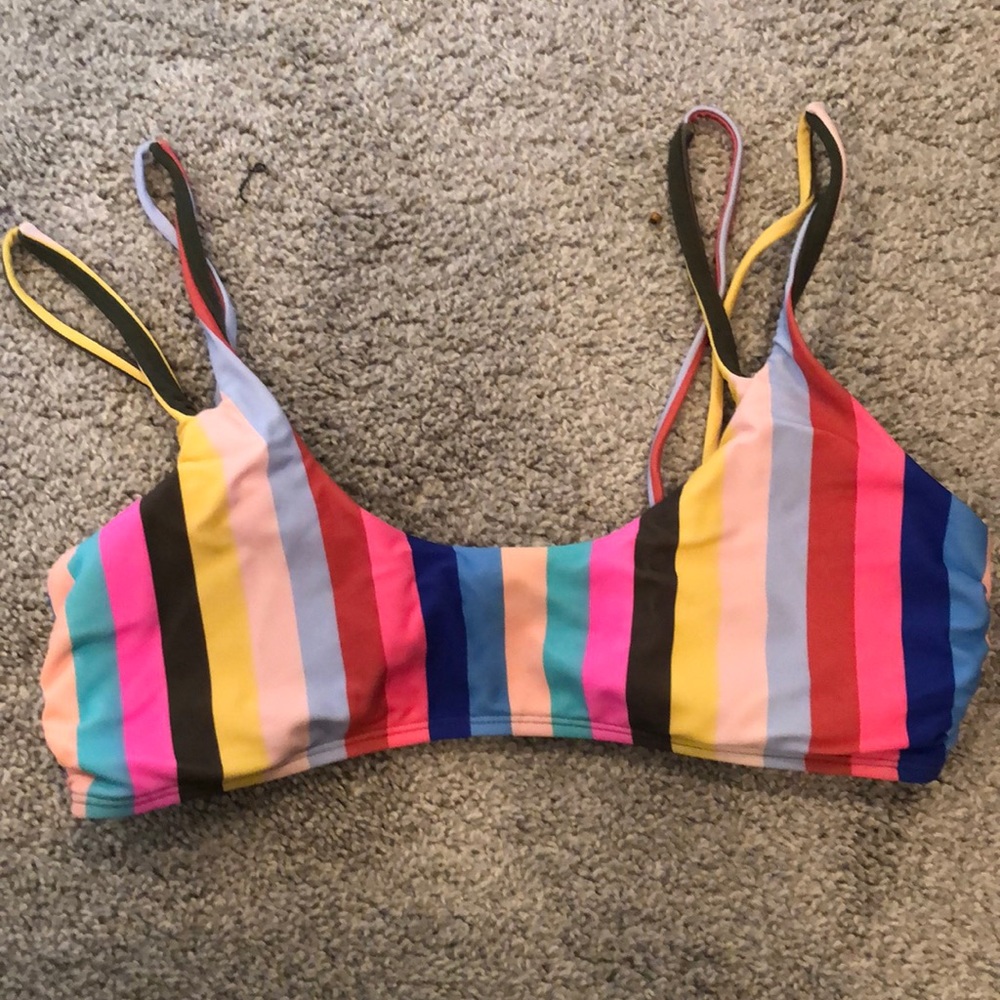 Striped bathing suit 🌈🌈🌈